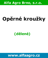 Opěrné kroužky pro statické aplikace - dělené Opěrné kroužky pro statické aplikace - dělené